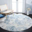 Tapis abstrait gris clair / bleu N'Keal-438946057-525112257