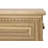Noelle 71" Storage Bench In Traditional Distressed White On Teak Solid Wood