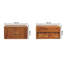 35cm W Solid Wood Bedside Table
