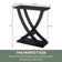 Arbri 31.25" Criss-Cross Console Table