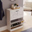 Drawer Flip Down Shoe Storage Free Standing Cabinet For Hallway-122852331-123056911