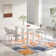 Fillender Washable Area Rugs Non-Slip Modern Abstract Soft For Living Room Entryway Bedroom