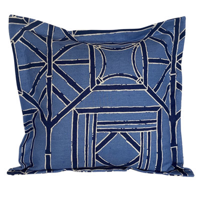 Housse de coussin géométrique