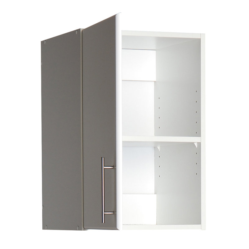 Single Storage Cabinet ( 24 " H x 16 " W x 16 " D), White