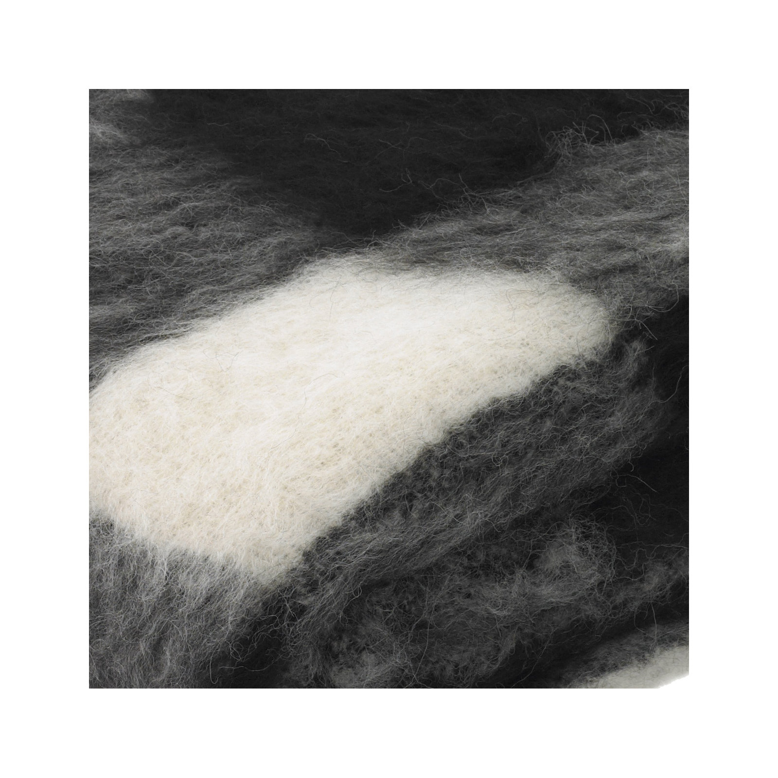 Kennon Hand Woven Throw Blanket, Friesian Plaid