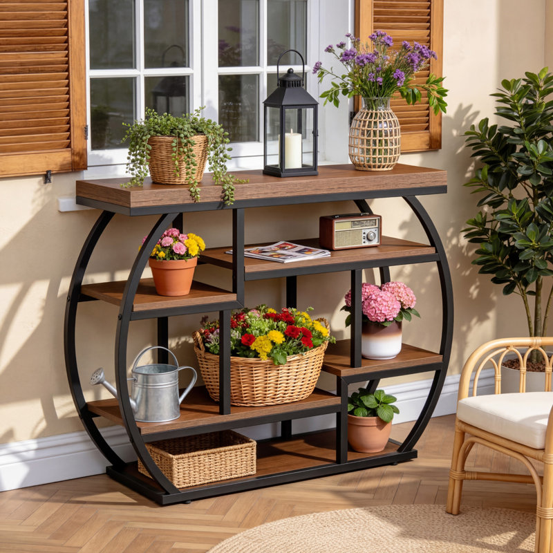 41.34" Console Table with Storage for Entryway