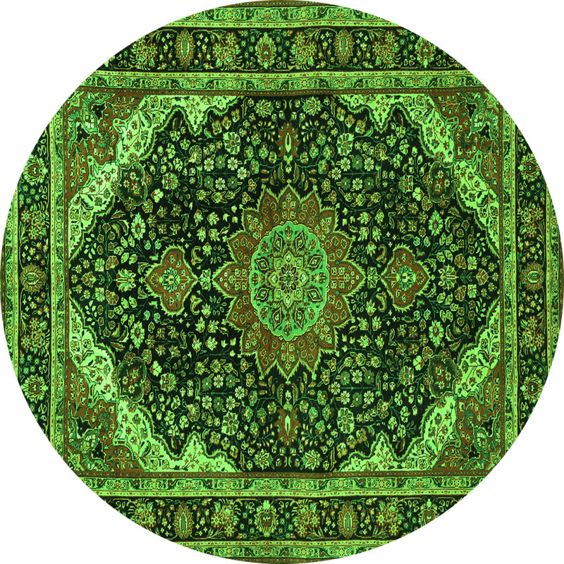Tapis verts Traditional 527, Rond 5 pi