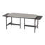 Banc en métal et tissu Chloe