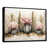 Black Floater Framed