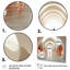 White Tunnel Contemporary Path, reproduction d'art sur toile-414041887-414041859