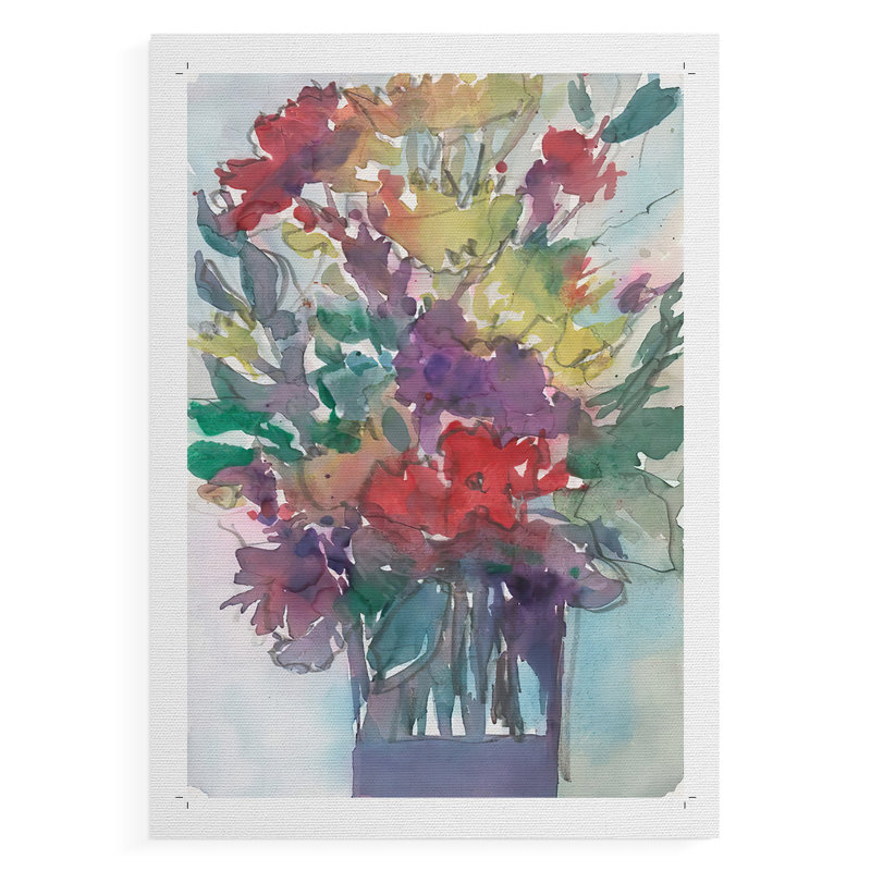 Pièces de jardin II - impression sur toile seulement - non encadrée, H 36 po x l 24 po
