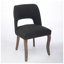 Chaises de salle à manger rembourrées en bois d'hévéa massif l 22,8 po x P 20 po x H 35,2 po A&A Furniture-129541495-129541492-129541493