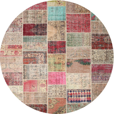 Tapis gris/beige/brun contemporain