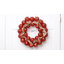 Couronne d'Halloween Jack-O-Lantern et ruban de toile de jute 20 pouces non éclairé