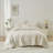Microfiber Floral Print Comforter Set-109694659