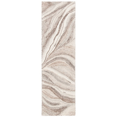 Rackley Hand Tufted Wool And Cotton With Latex Abstract Rug