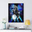 Capricorn Zodiac Horoscope - Wrapped Canvas Print-605597254