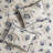 Blue Microfiber Reversible Quilt With Coral And Designs, Full/Queen Pieced Decorative Pillows, Size