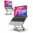 Adjustable Laptop Stand for Desk with 360° Rotating Base