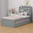Bed With Trundle, Drawers and Outlet-1917646292-1933868162