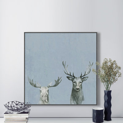 " Antler Rules " Painting Print