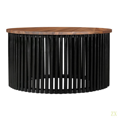Table basse en bois massif