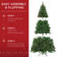 Arbre de Noël artificiel épinette de qualité supérieure-1757615372