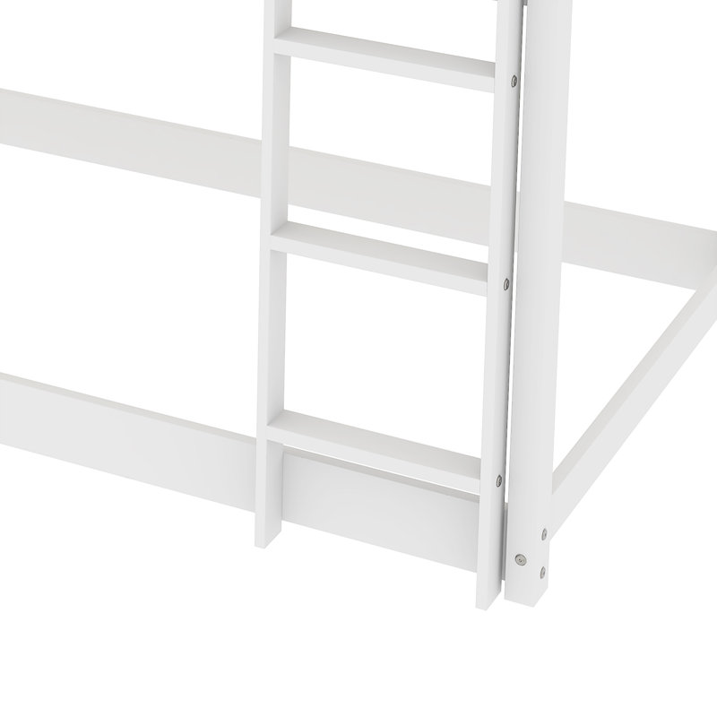 Lit superposé simple au-dessus de simple Fenel par Harriet Bee, Blanc