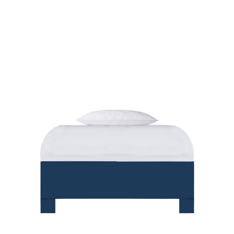 16" Standard Bed Frame, Twin XL, Navy