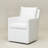 Cheryal 25" Wide Modern No Assembly Upholstered Linen Down Fill Dining Armchair with Interchangeable Casters & Fixed Feet -1943371424