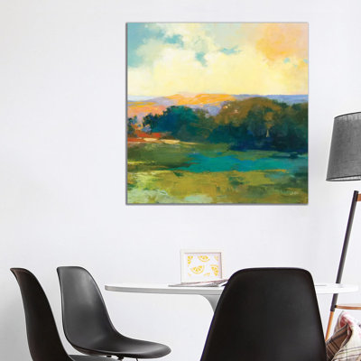 Daybreak Valley III by Julia Purinton - Wrapped Canvas Painting
