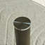 Ensemble de tables basses Modern Nesting - Table principale en acier inoxydable et table d'appoint en verre trempé