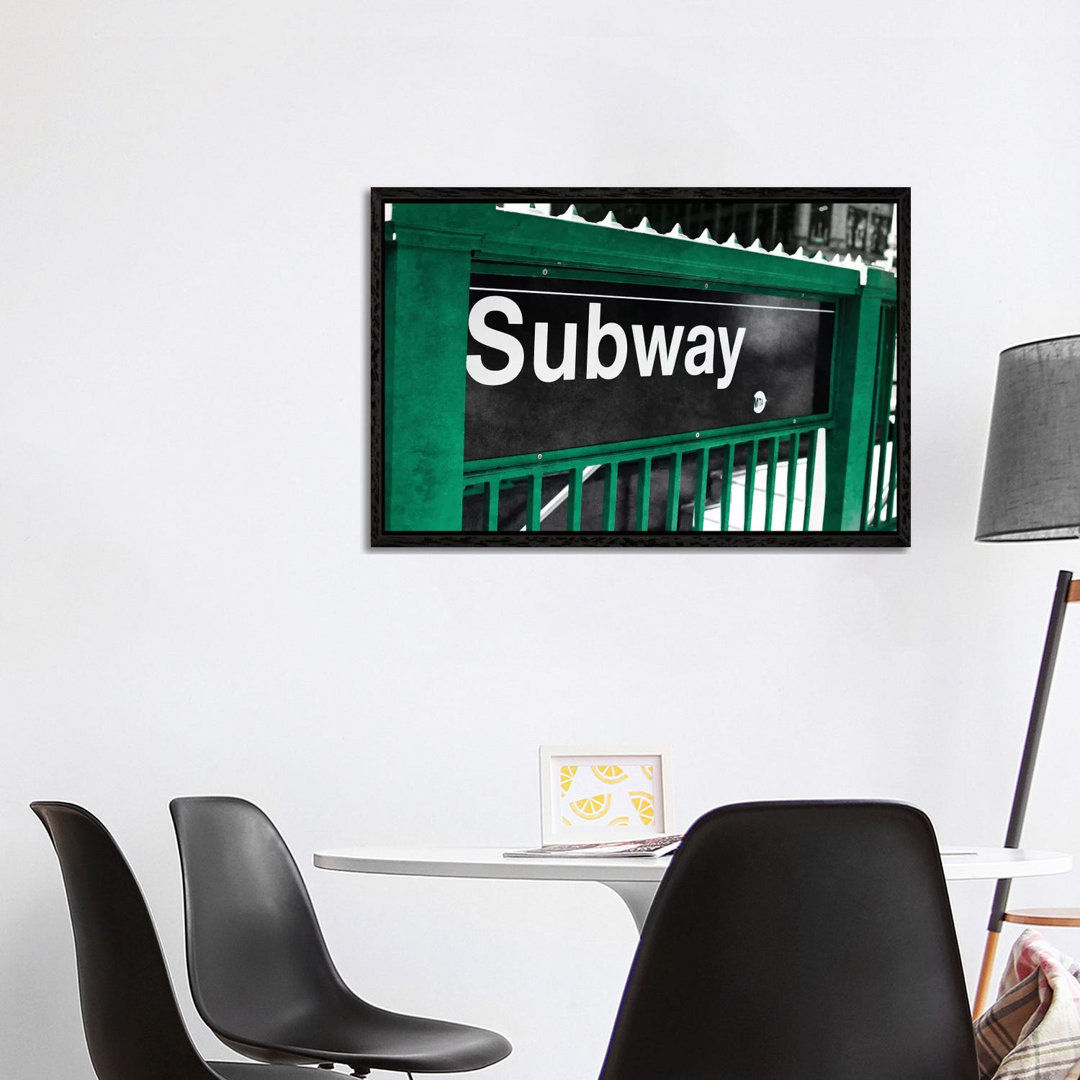 Subway von Susan Bryant - Galerie-verpackte Leinwand Giclée auf Leinwand