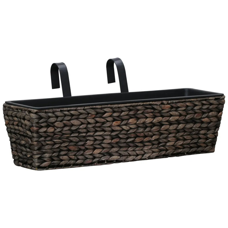 Fallston Planter Box, Dark Brown