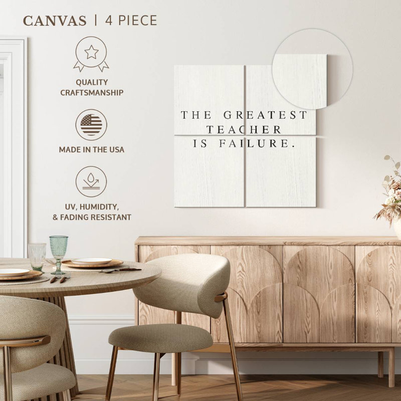 Greatest Teacher Is Failure, 50" H x 50" W