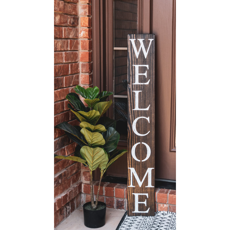 Coalinga Wood Text & Numbers Wall Decor, Medium