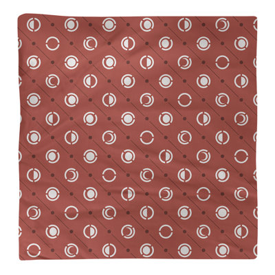 Serviette de coton deux couleurs en lune à phases Noira Gothard