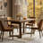 47-Inch Rectangle Dining Table, Wooden Kitchen Table, Farmhouse Dinning Room Dinner Table