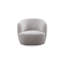 Ensemble de deux chaises demi-tonneau pivotantes-1654706218