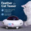 Jouet pour chat interactif avec plume UFO