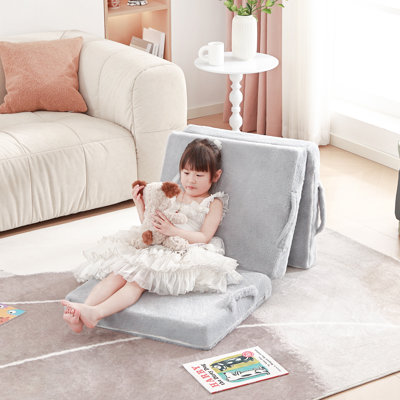 Kids Sleeper Chair,Kids Couch Sofa, Folding Toddler Couch