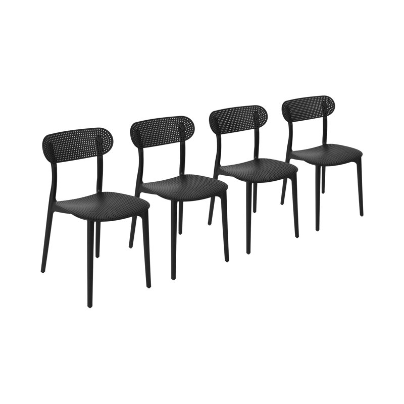 Stepan 47cm H Side Chair, Black