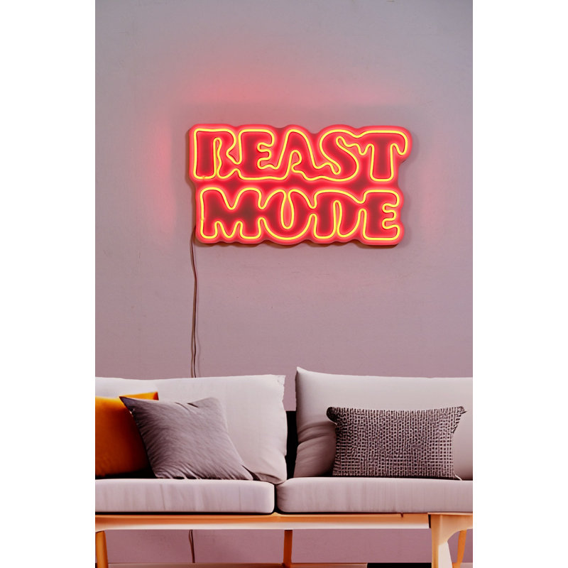Flexible Neon LED Strip Lights, Waterproof IP67, 27.6 x 19.7 inches | Energy Efficient DC 12V, PVC Foam Template, Adapter Included | Vibrant Color, Perfect for Home Decor & Party Lighting