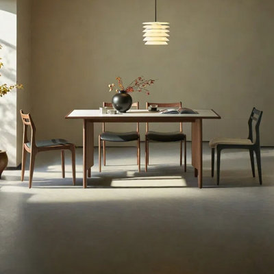 Modern rectangular simple dining table