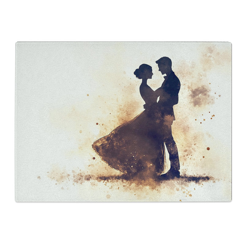 Ballroom Dancing Vol.1  Glass Chopping Board