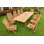 Ledya Outdoor 11 - Piece Teak Dining Set
