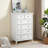 Rajene Faux Wood 6-Drawer Dresser-1889013664