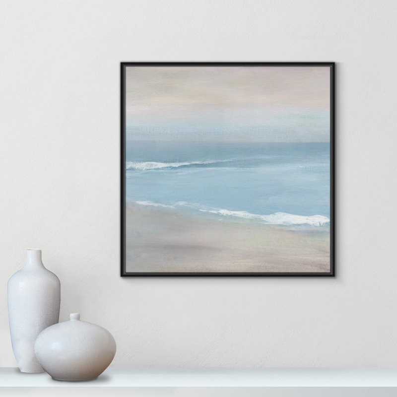 «Rose Reflections Print» par Carol Robinson, Cadre flottant noir, H 31,5 po x l 31,5 po
