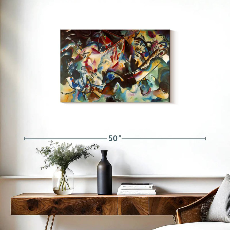 Composition VI, 20" H x 30" W