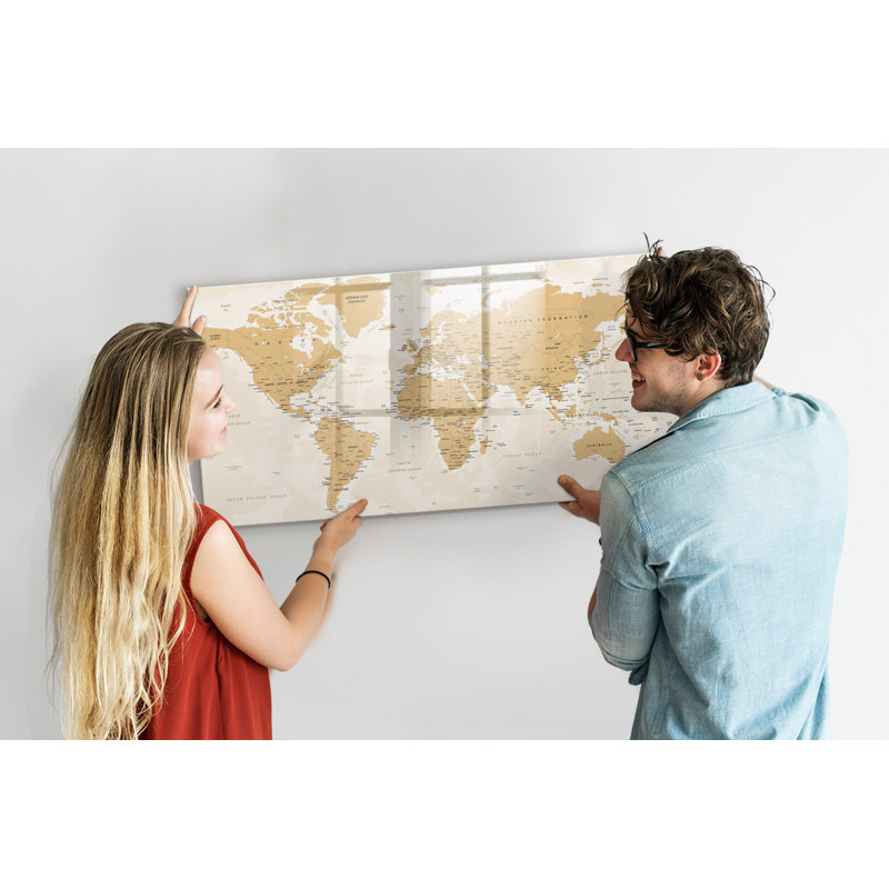 Magnetic Glass Dry Erase Board